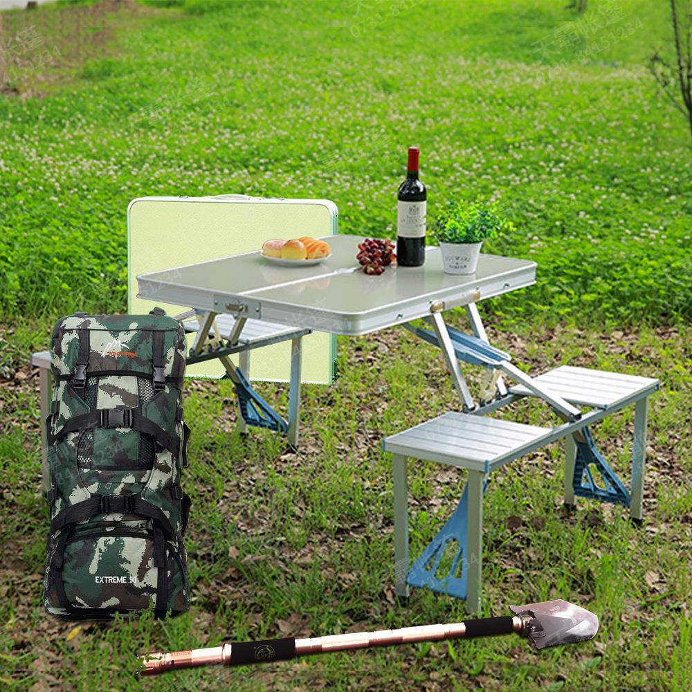 背包+藏獒鏟+連體桌+對折桌