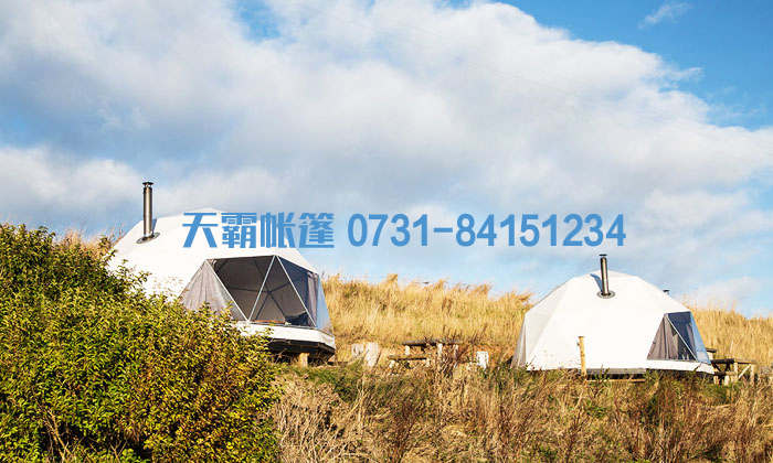 星空酒店帳篷，躺在床上便能看見漫天繁星！