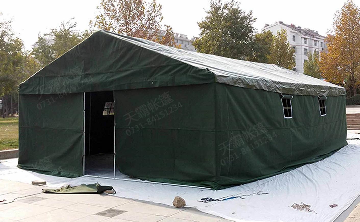 工地帳篷怎么搭建 有問(wèn)題天霸立刻幫您搞定